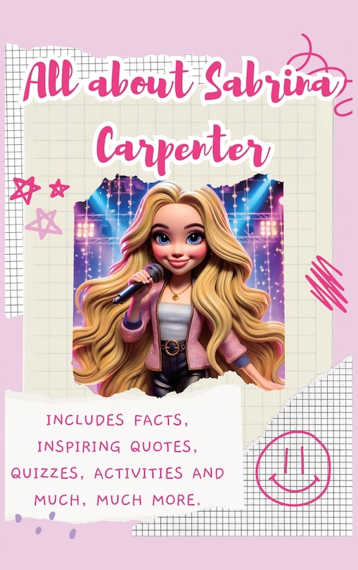 Couverture_All About Sabrina Carpenter (Hardback)