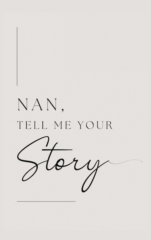 Couverture_Nan, tell me your story