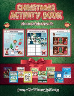 Front cover_Education Books For 4 Year Olds (christmas Activity Book)