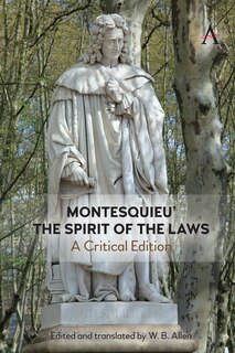 Front cover_Montesquieu's 'The Spirit of the Laws'