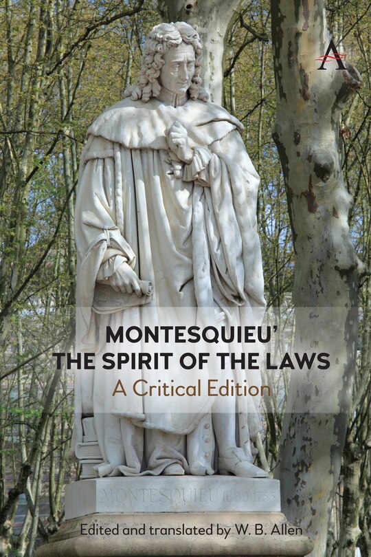 Front cover_Montesquieu's 'The Spirit of the Laws'