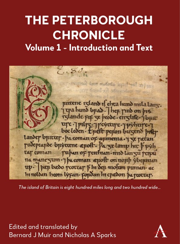 Couverture_The Peterborough Chronicle, Volume 1