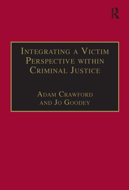 Couverture_Integrating A Victim Perspective Within Criminal Justice