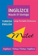 Front cover_Milet Large Portable Dictionary (English&ndash;Turkish & Turkish&ndash;English)