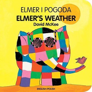 Front cover_Elmer's Weather (English–Polish)