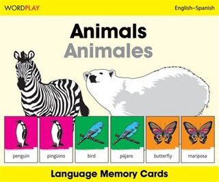Couverture_WordPlay Language Memory Cards–Animals (English–Spanish)