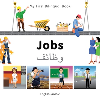Front cover_My First Bilingual Book–Jobs (English–Arabic)