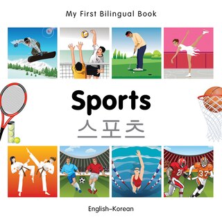 Couverture_My First Bilingual Book–Sports (English–Korean)