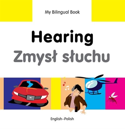 Front cover_My Bilingual Book–Hearing (English–Polish)