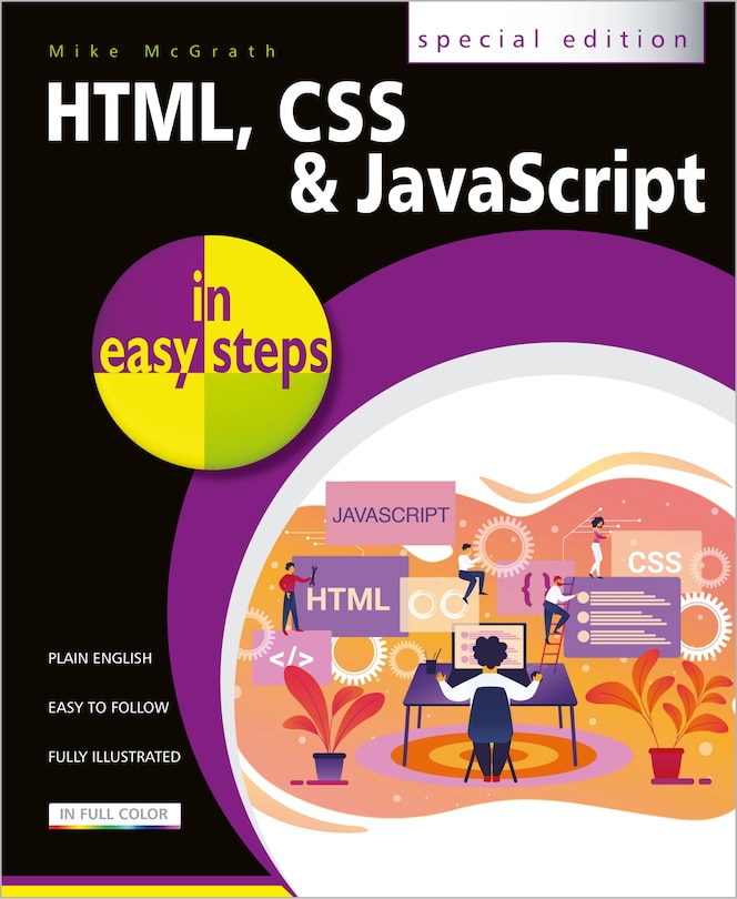 Front cover_HTML, CSS & JavaScript in easy steps