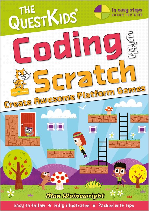 Front cover_Coding with Scratch - Create Awesome Platform Games