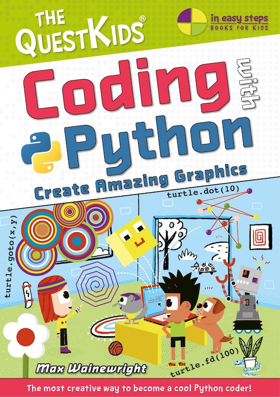 Front cover_Coding with Python - Create Amazing Graphics