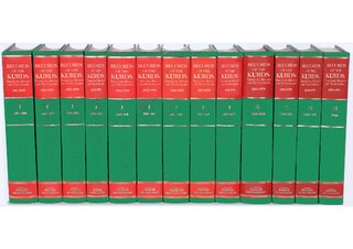 Front cover_Records Of The Kurds: Territory, Revolt And Nationalism, 1831-1979 13 Volume Set