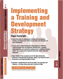 Couverture_Implementing a Training and Development Strategy