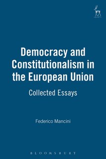 Front cover_Democracy and Constitutionalism in the European Union