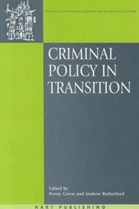 Front cover_Criminal Policy in Transition