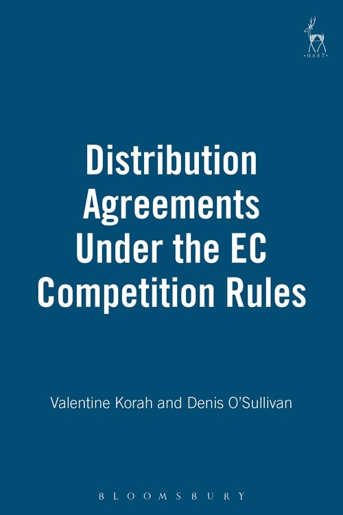 Couverture_Distribution Agreements Under The Ec Competition Rules
