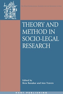 Front cover_Theory and Method in Socio-Legal Research