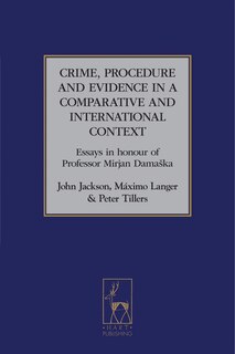 Couverture_Crime, Procedure and Evidence in a Comparative and International Context