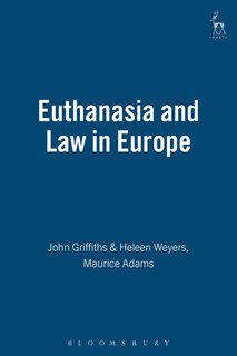 Front cover_Euthanasia and Law in Europe
