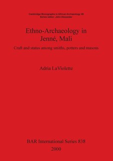 Front cover_Ethno-Archaeology in Jenné, Mali