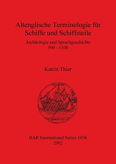 Couverture_Altenglische Terminologie für Schiffe und Schiffsteile