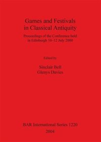 Front cover_Games and Festivals in Classical Antiquity