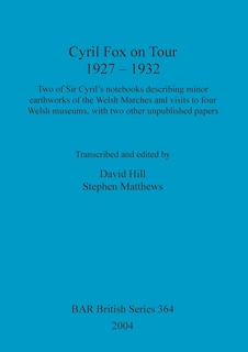 Couverture_Cyril Fox on Tour 1927 - 1932