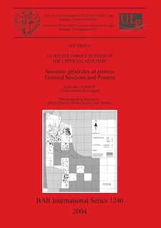 Couverture_Le Paléolithique Supérieur / The Upper Palaeolithic