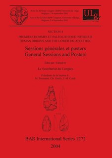 Front cover_Premiers hommes et Paléolithique Inférieur / Human Origins and the Lower Palaeolithic