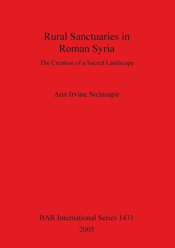 Couverture_Rural Sanctuaries in Roman Syria