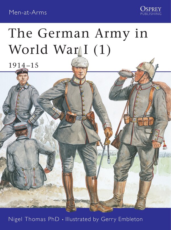 Front cover_The German Army in World War I (1)