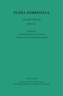 Couverture_Flora Zambesiaca Volume 12 Part 1
