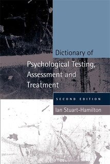 Couverture_Dictionary of Psychological Testing, Assessment and Treatment