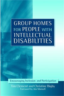 Front cover_Group Homes for People with Intellectual Disabilities