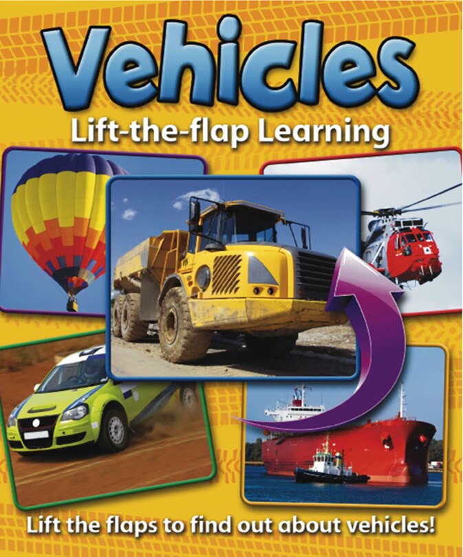 Front cover_Lift-the-flap Learning: Vehicles