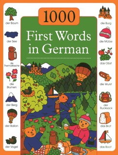 Front cover_1000 First Words in German