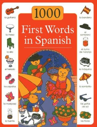 Front cover_1000 First Words in Spanish