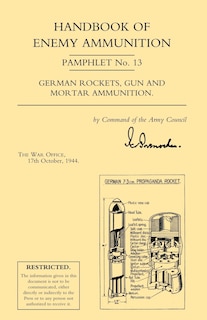 Front cover_Handbook of Enemy Ammunition