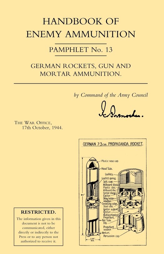 Front cover_Handbook of Enemy Ammunition