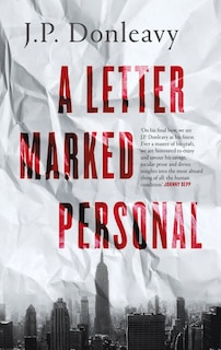Front cover_A Letter Marked Personal