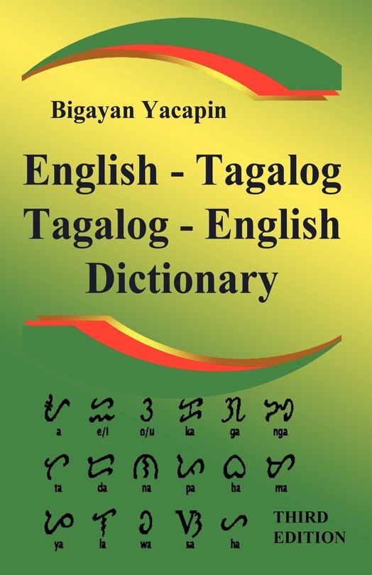 Front cover_The Comprehensive English - Tagalog; Tagalog - English Bilingual Dictionary Third Edition