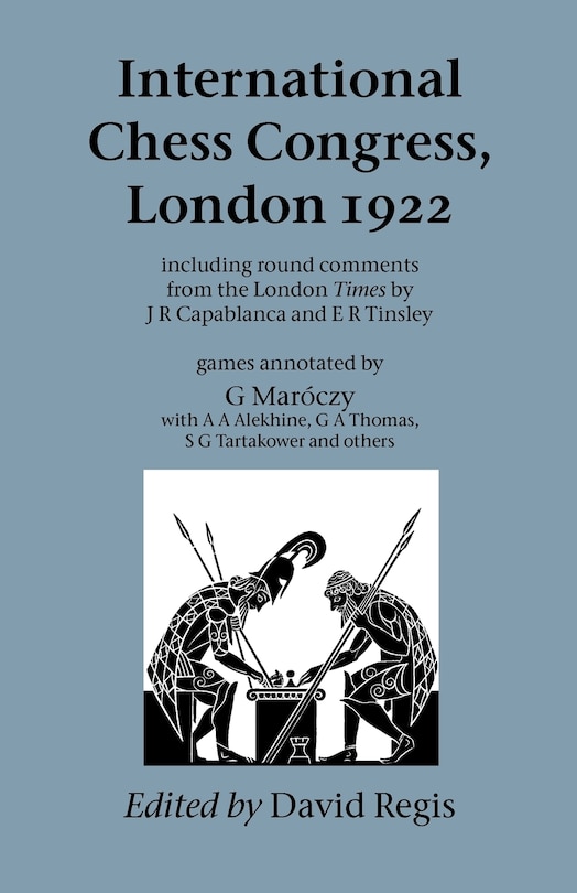 Couverture_International Chess Congress, London 1922