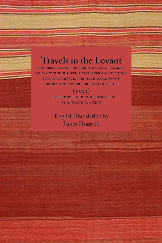 Couverture_Travels in the Levant