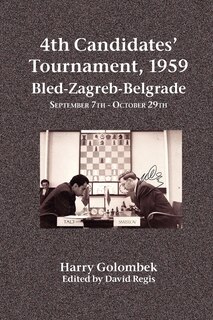 Front cover_4th Candidates' Tournament, 1959 Bled-Zagreb-Belgrade September 7th - October 29th