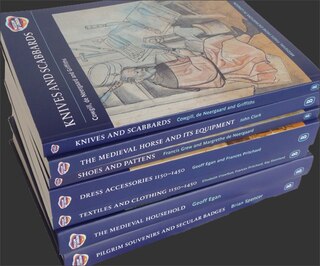 Front cover_Medieval Finds from Excavations in London [7 volume set]