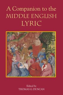 Front cover_A Companion to the Middle English Lyric