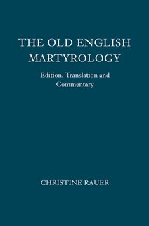 Front cover_The <I>Old English Martyrology</I>