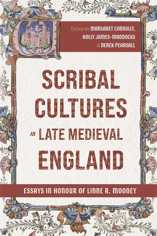 Front cover_Scribal Cultures in Late Medieval England