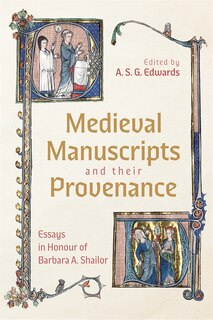 Couverture_Medieval Manuscripts and their Provenance